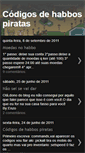 Mobile Screenshot of codigosdehabbospiratas.blogspot.com
