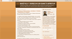 Desktop Screenshot of bioeticayderechoenss.blogspot.com