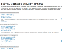 Tablet Screenshot of bioeticayderechoenss.blogspot.com