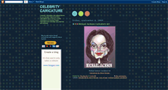 Desktop Screenshot of celebritycaricatures.blogspot.com
