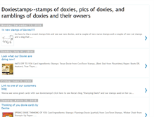 Tablet Screenshot of doxiestamps.blogspot.com