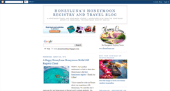 Desktop Screenshot of honeylunablog.blogspot.com