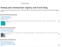 Tablet Screenshot of honeylunablog.blogspot.com