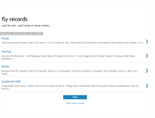 Tablet Screenshot of flyrecs.blogspot.com