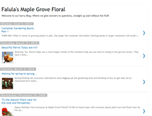 Tablet Screenshot of maplegrovefloral.blogspot.com