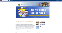 Desktop Screenshot of clasesmediasiberoamericanas.blogspot.com