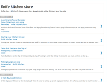 Tablet Screenshot of knife-kitchen-store.blogspot.com