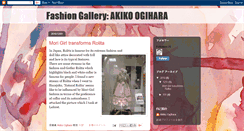 Desktop Screenshot of akikofashiongallery.blogspot.com