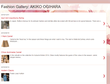 Tablet Screenshot of akikofashiongallery.blogspot.com