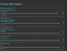 Tablet Screenshot of hockeystattracker.blogspot.com