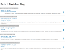 Tablet Screenshot of davisanddavislaw.blogspot.com