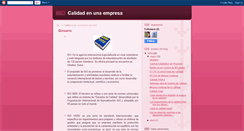 Desktop Screenshot of calidadenunaempresa.blogspot.com