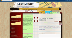 Desktop Screenshot of efcomenius.blogspot.com