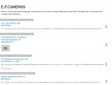 Tablet Screenshot of efcomenius.blogspot.com