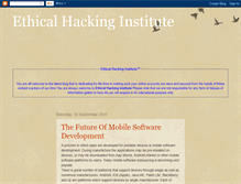 Tablet Screenshot of ethicalhackinginstitute1.blogspot.com