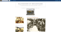 Desktop Screenshot of blackburnsofbroadstairs.blogspot.com