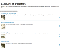 Tablet Screenshot of blackburnsofbroadstairs.blogspot.com