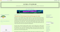Desktop Screenshot of gemapasbar.blogspot.com