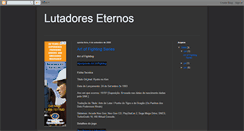Desktop Screenshot of lutadoreseternos.blogspot.com