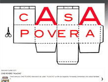 Tablet Screenshot of casapovera.blogspot.com