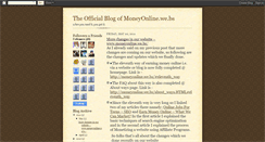 Desktop Screenshot of moneyonline-we-bs.blogspot.com