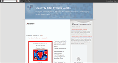 Desktop Screenshot of creativity-bites.blogspot.com