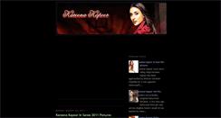 Desktop Screenshot of kareenakapoor143.blogspot.com