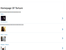 Tablet Screenshot of homepageoftorture.blogspot.com