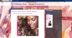 Desktop Screenshot of abigailkonechny.blogspot.com