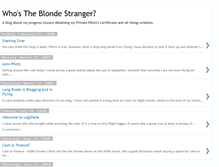 Tablet Screenshot of blonde-stranger.blogspot.com