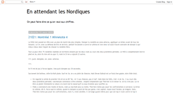 Desktop Screenshot of enattendantlesnordiques.blogspot.com