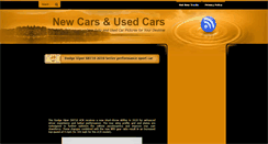 Desktop Screenshot of newcars-usedcars.blogspot.com