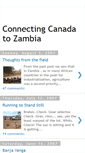 Mobile Screenshot of canada2zambia.blogspot.com