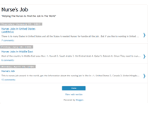 Tablet Screenshot of nursesjob.blogspot.com