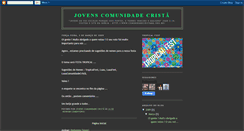 Desktop Screenshot of jovenscomunidadecrista.blogspot.com