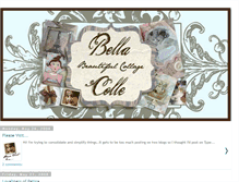 Tablet Screenshot of mybellacolle.blogspot.com