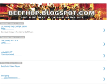 Tablet Screenshot of beefhop.blogspot.com