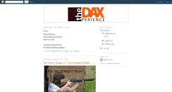 Desktop Screenshot of daxperience.blogspot.com