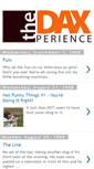 Mobile Screenshot of daxperience.blogspot.com