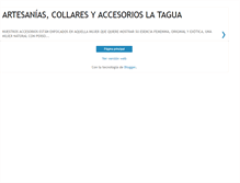 Tablet Screenshot of collareslatagua.blogspot.com