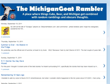 Tablet Screenshot of michigangoat.blogspot.com