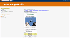 Desktop Screenshot of naturaangelopolis.blogspot.com