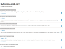 Tablet Screenshot of duheconomist.blogspot.com