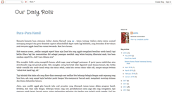 Desktop Screenshot of dailyrolla.blogspot.com