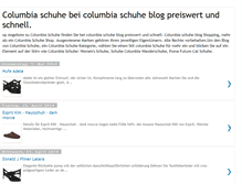 Tablet Screenshot of columbia-schuhe.blogspot.com
