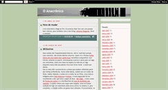Desktop Screenshot of oanacronico.blogspot.com