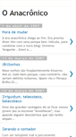 Mobile Screenshot of oanacronico.blogspot.com