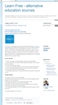 Mobile Screenshot of learningforless.blogspot.com