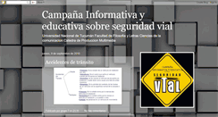 Desktop Screenshot of mg7seguridadvial.blogspot.com