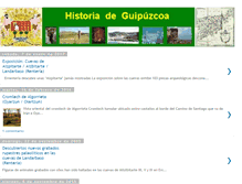 Tablet Screenshot of historiadeguipuzcoa.blogspot.com